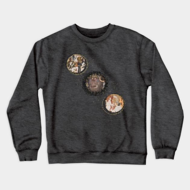 Klimt's vibes Crewneck Sweatshirt by Sam18artworks